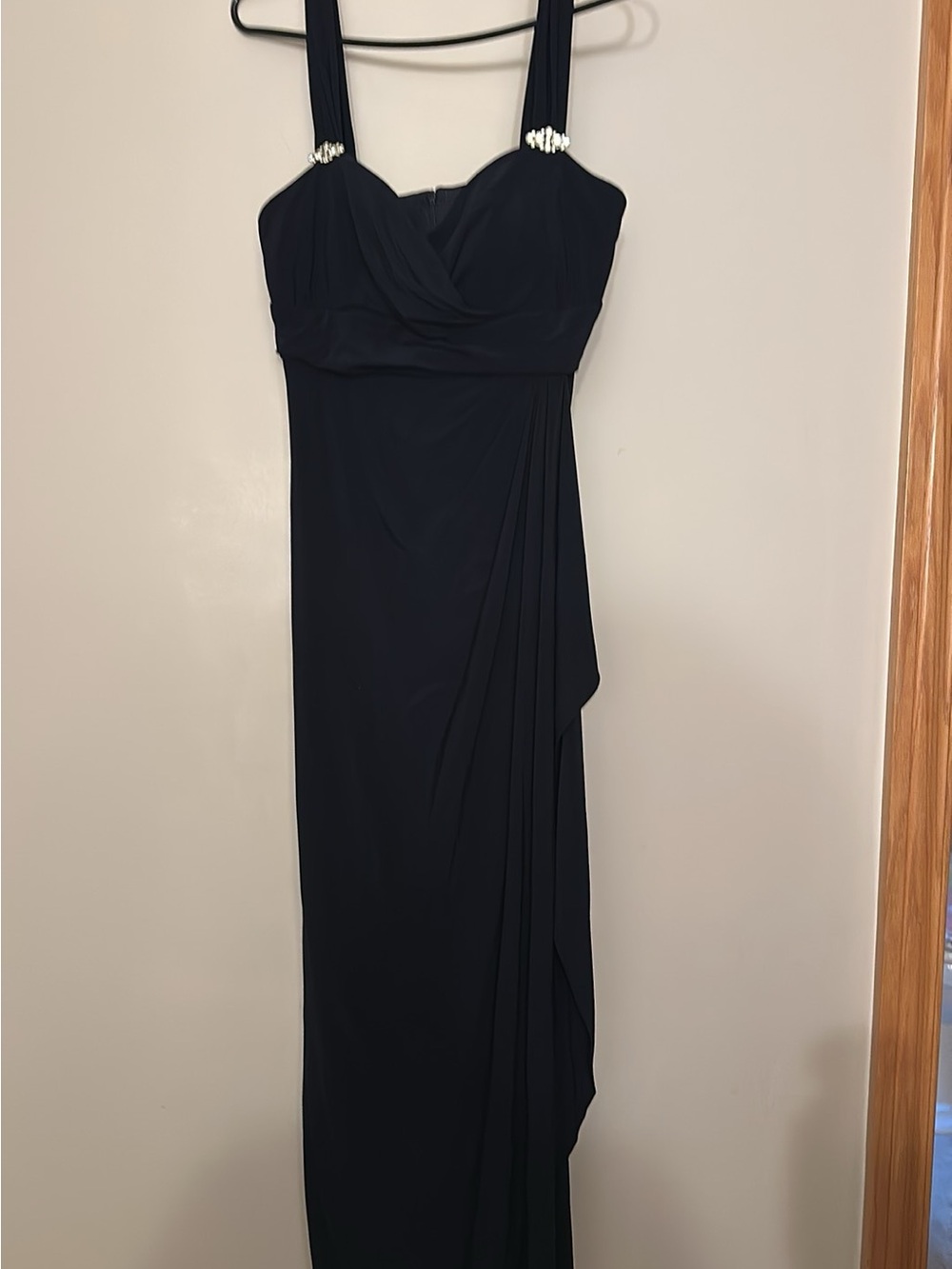 Betsy Adam formal navy dress size 10